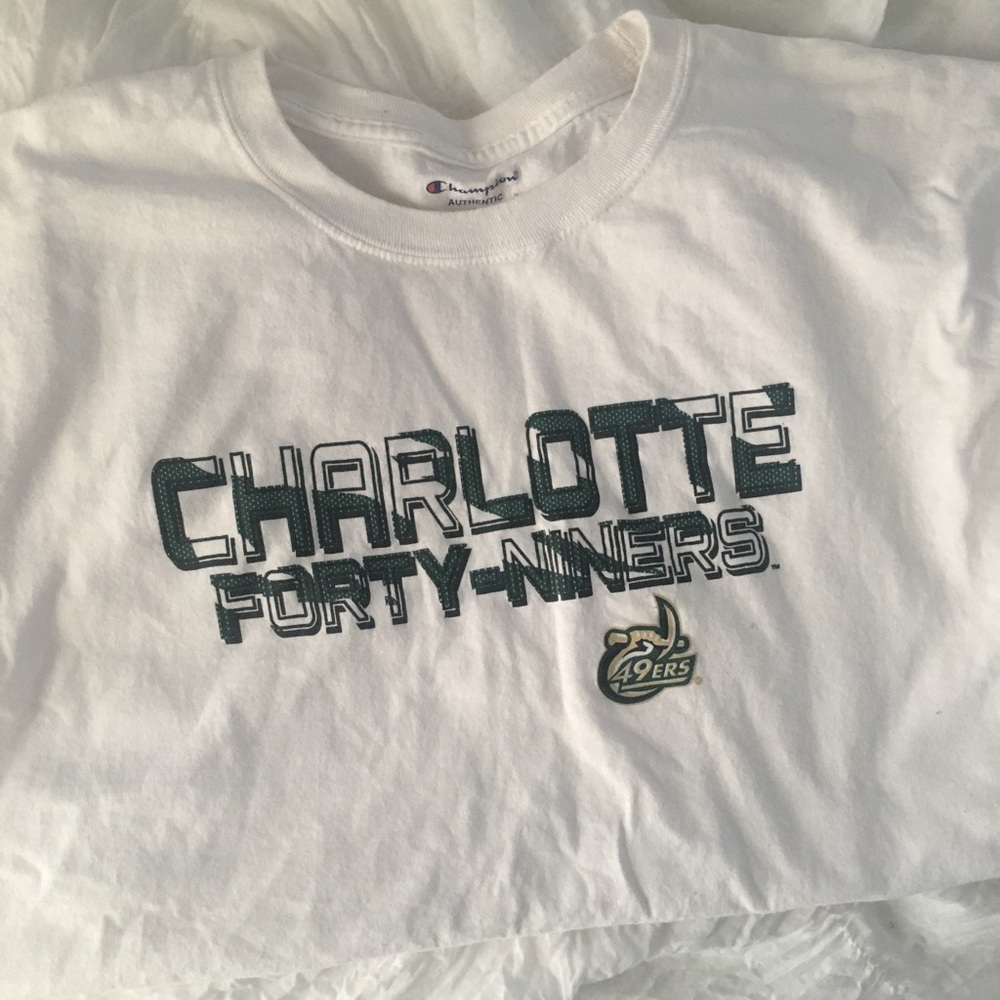 University of North Carolina at Charlotte t shirt